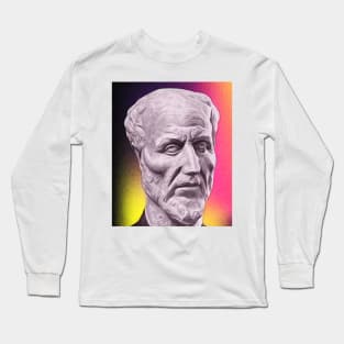 Plotinus Portrait | Plotinus Artwork 2 Long Sleeve T-Shirt